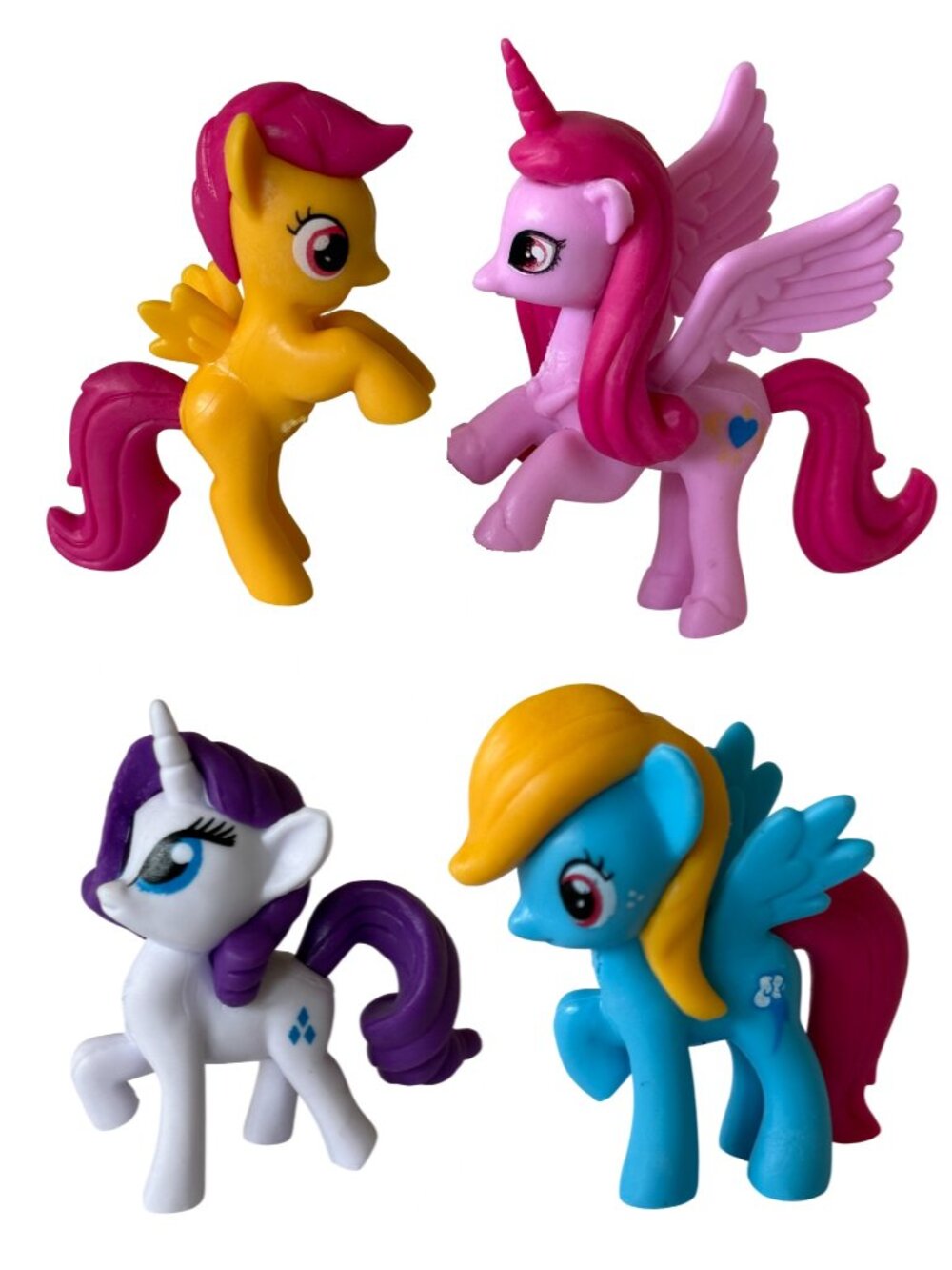 My Little Pony AppleJack Playset 11 Figure Cake Topper Toy Set Birthday - Picture 2 of 4